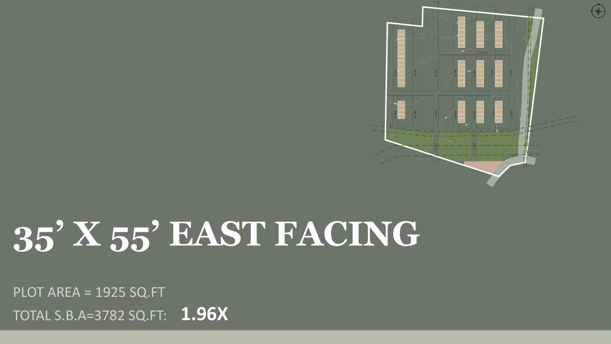 35 × 55 East, 3,782 sq.ft.