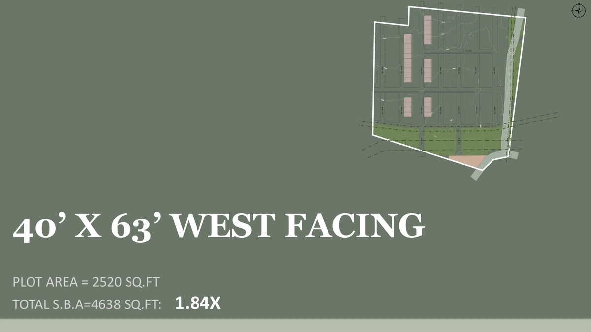 40 × 63 West Plan